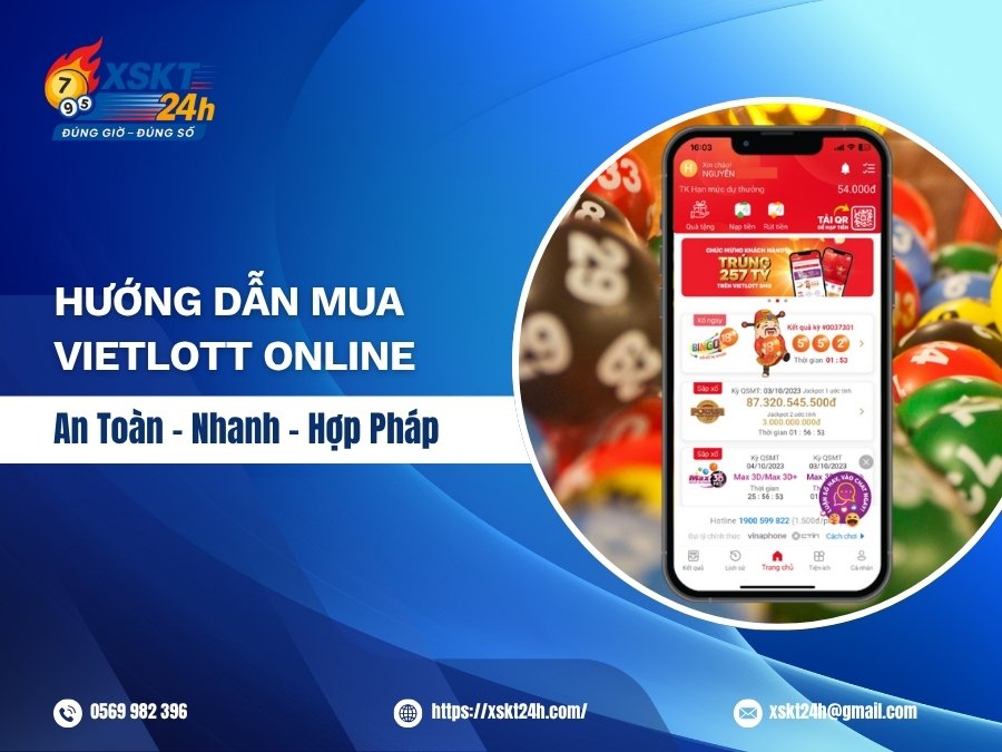 Cách Mua Vietlott Online Nhanh Chóng & Hợp Pháp