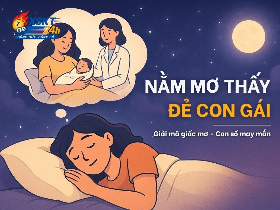 Mơ Đẻ Con Gái Là Điềm Gì? Luận Giải Giấc Mơ & Con Số May Mắn