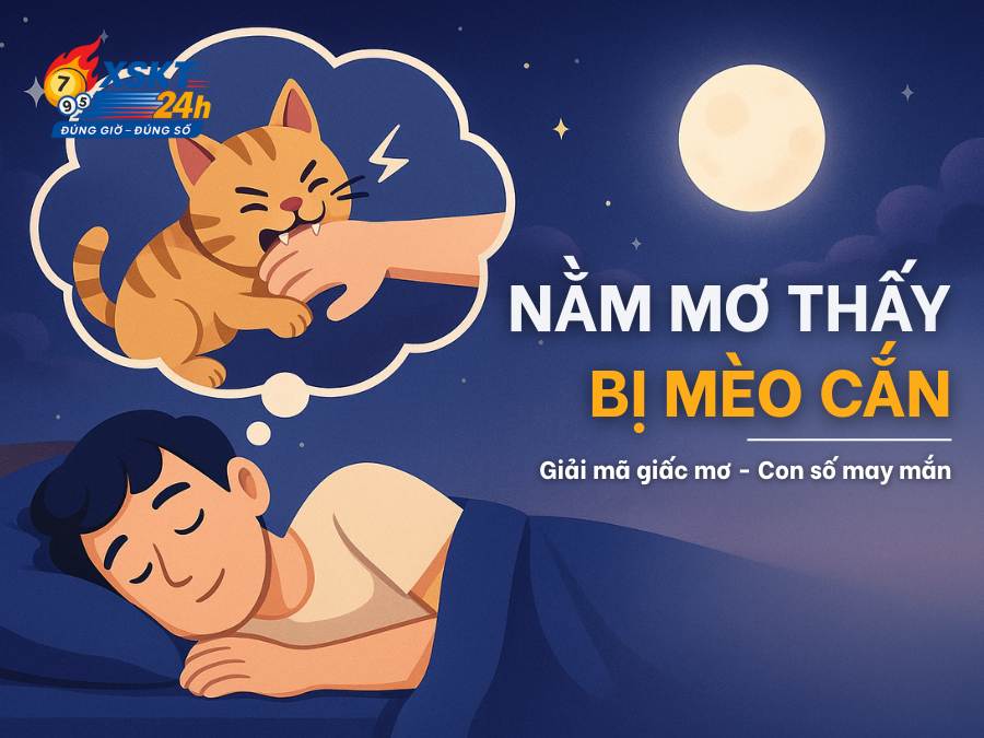 Mơ Bị Mèo Cắn Là Điềm Gì? 10 Giải Mã Tâm Linh & Con Số May Mắn