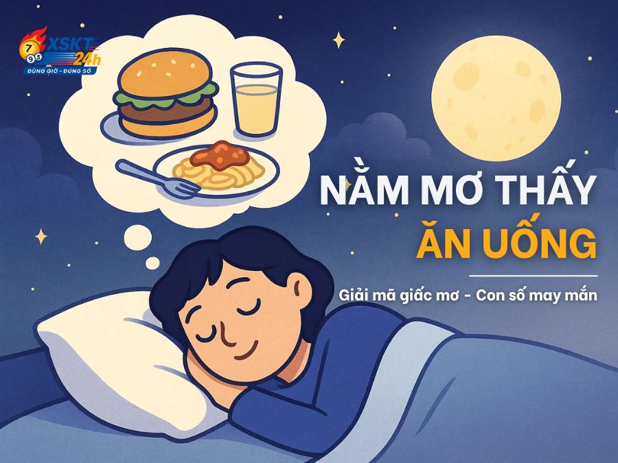 Mơ Thấy Ăn Uống: Giải Mã 21 Giấc Mơ & Con Số May Mắn